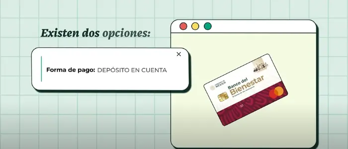 Forma de pago de la beca Benito Juárez: depósito en cuenta bancaria