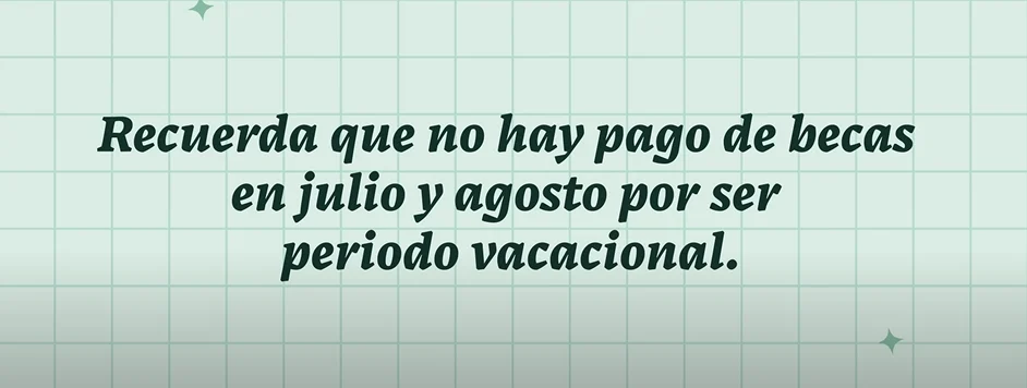 Aviso: no hay pago de becas Benito Juárez en julio y agosto por periodo vacacional